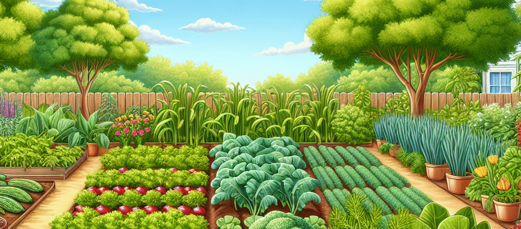 mon potager perpétuel – 1 an sans replanter !
