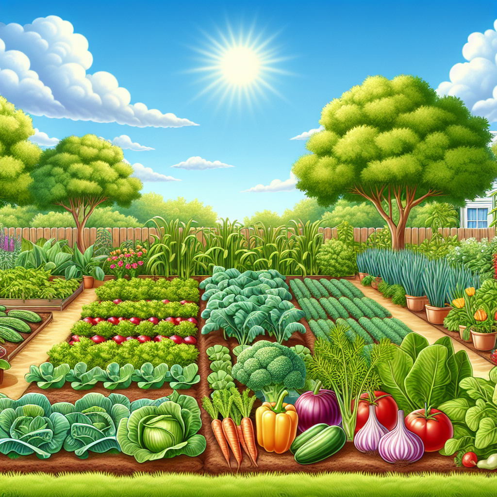 mon potager perpétuel – 1 an sans replanter !