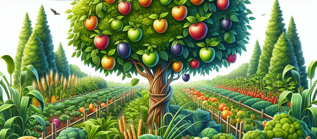 Comment intégrer les arbres fruitiers nains à un potager perpétuel