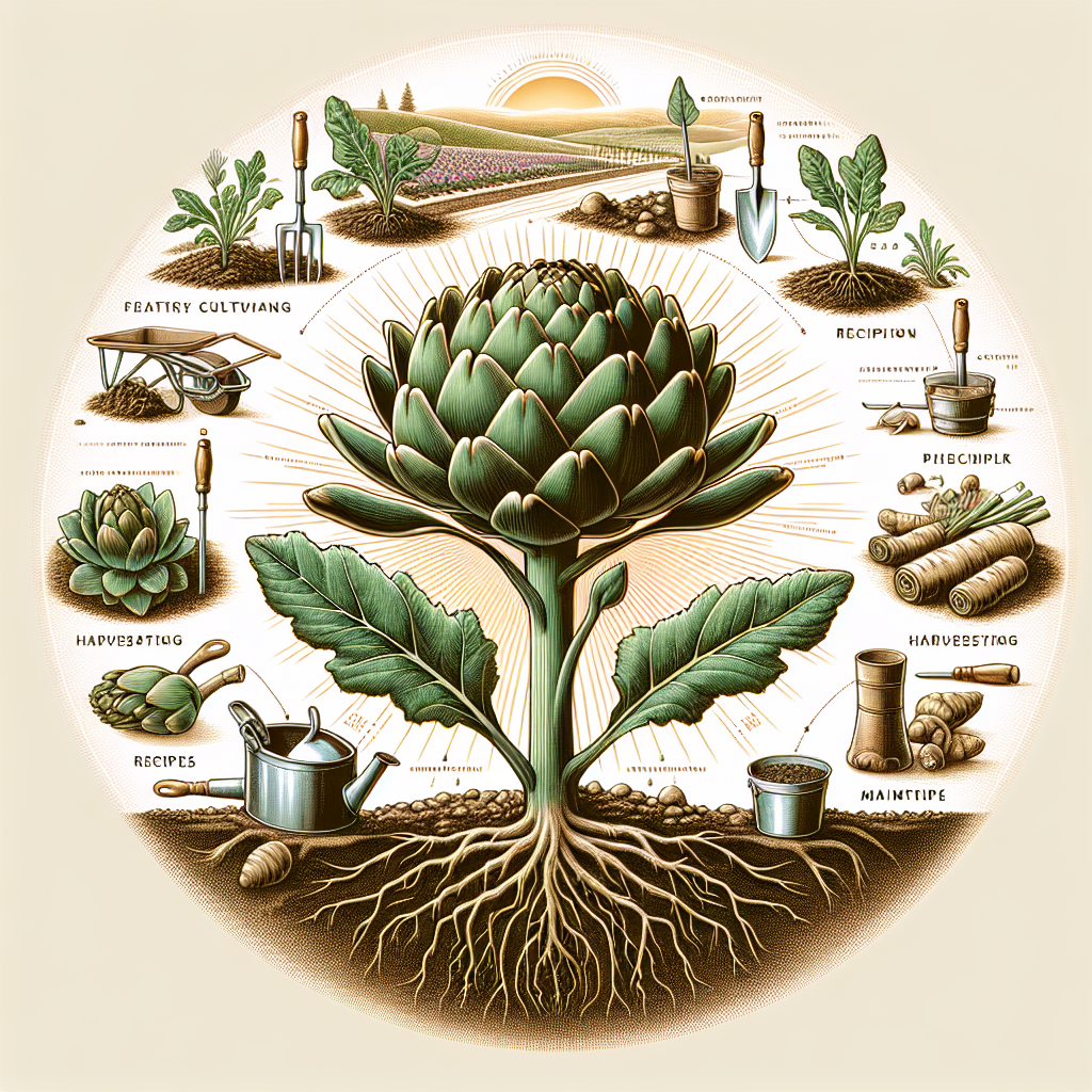 Fiche de culture de l’hélianti : le topinambour sans les inconvénients histoire, plantation, culture, récolte, recette, conservation, FAQ