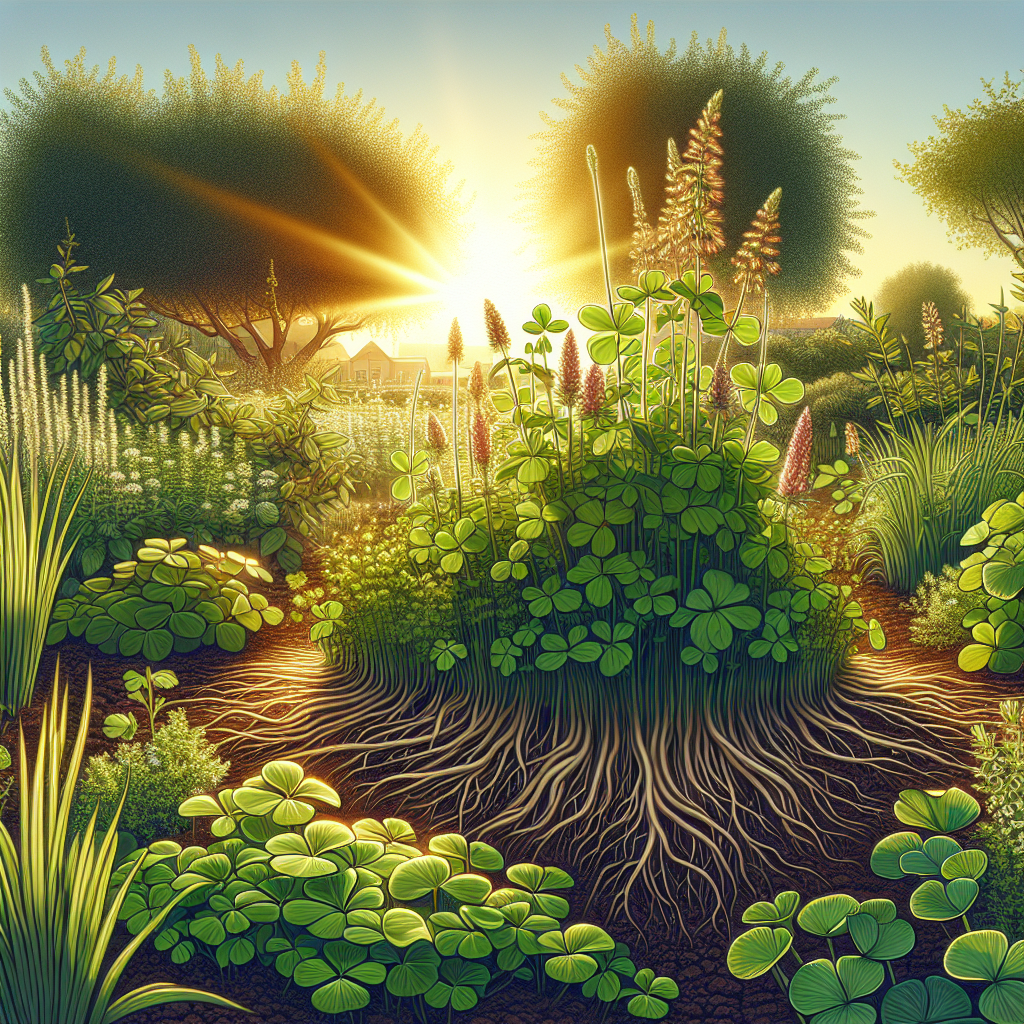 Zoom sur les engrais verts pérennes à intégrer dans un potager vivace