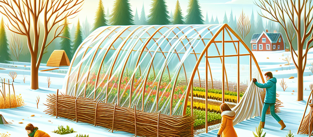 Comment protéger son potager perpétuel en hiver sans serre ?
